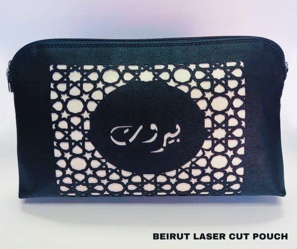 Beirut Lazer-Cut Pouch