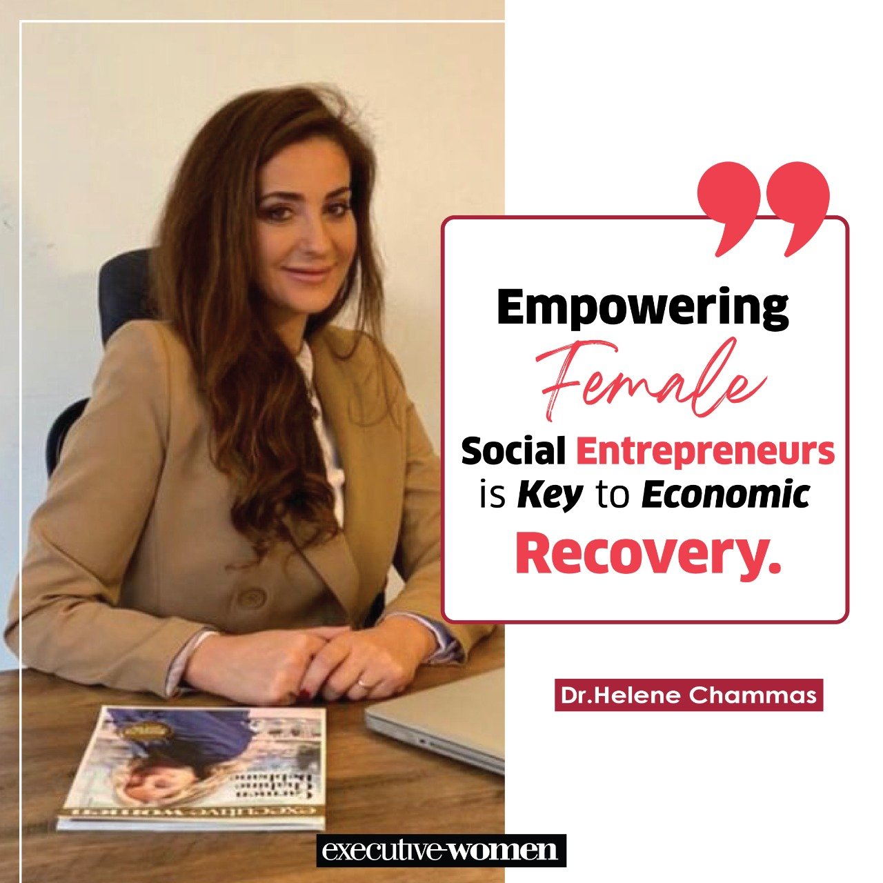 Dr. Helene Chammas, empowering female social entrepreneurs